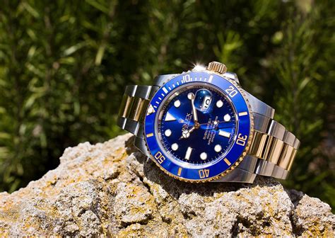 Rolex submariner sunburst blue dial